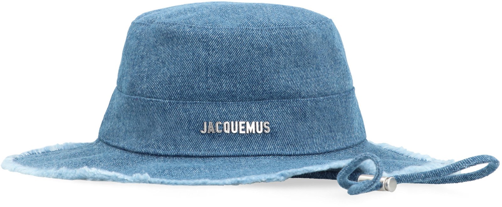 Jacquemus 로고 플라크 버킷 모자