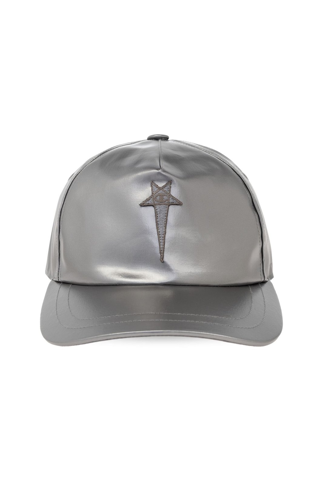Rick Owens X 챔피언 로고 자수 야구 모자